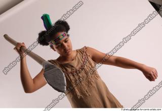 ANISE STANDING POSE WITH SPEAR